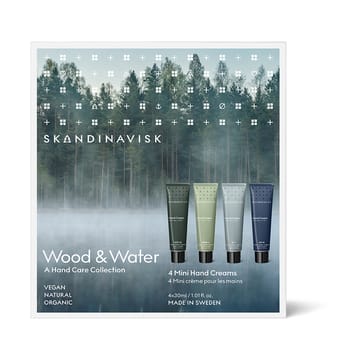 Wood & Water mini käsivoide 4 osaa - 30 ml - Skandinavisk