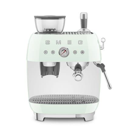 Smeg 50's Style espressokone kahvimyllyllä - Pastellinvihreä - Smeg