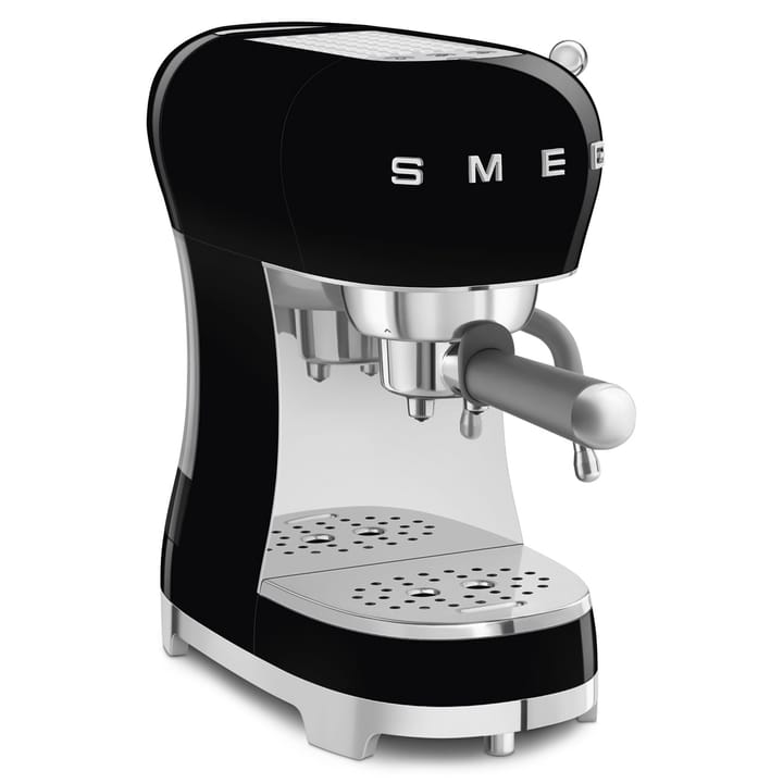 Smeg 50's Style espressokone, Musta Smeg