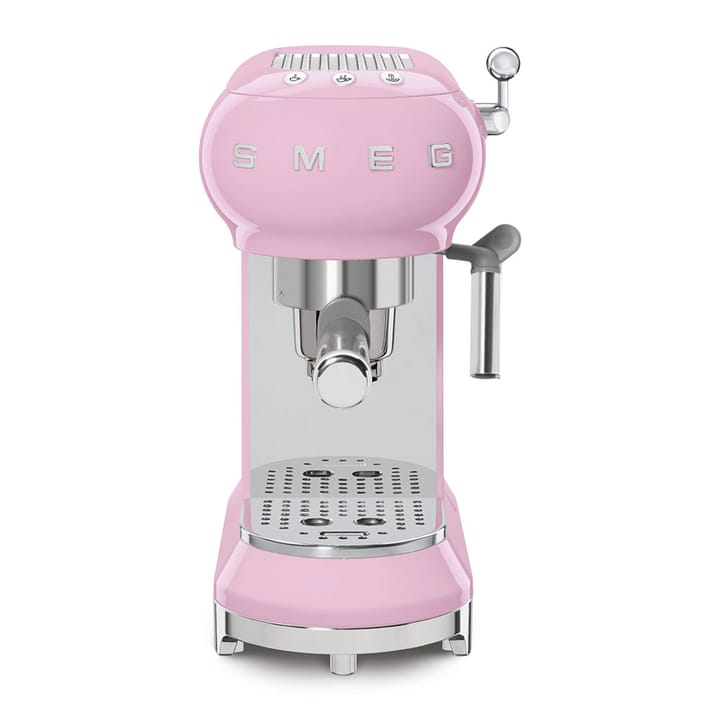 Smeg 50's Style espressokone, Rosa Smeg