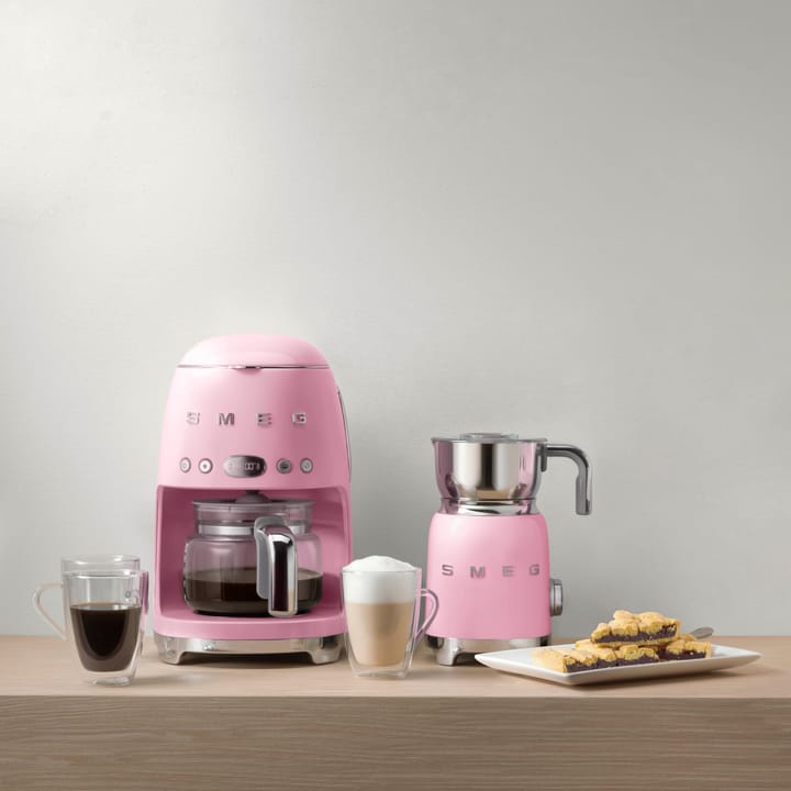 Smeg 50's Style kahvinkeitin 10 kuppia, Rosa Smeg