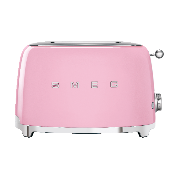 Smeg Smeg 50’s Style leivänpaahdin 2 viipaletta Rosa