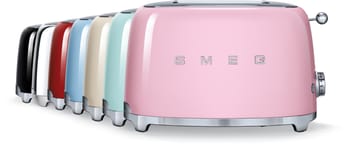 Smeg 50's Style leivänpaahdin 2 viipaletta - Rosa - Smeg