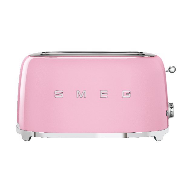 Smeg Smeg 50’s Style leivänpaahdin 4×2 viipaletta Rosa