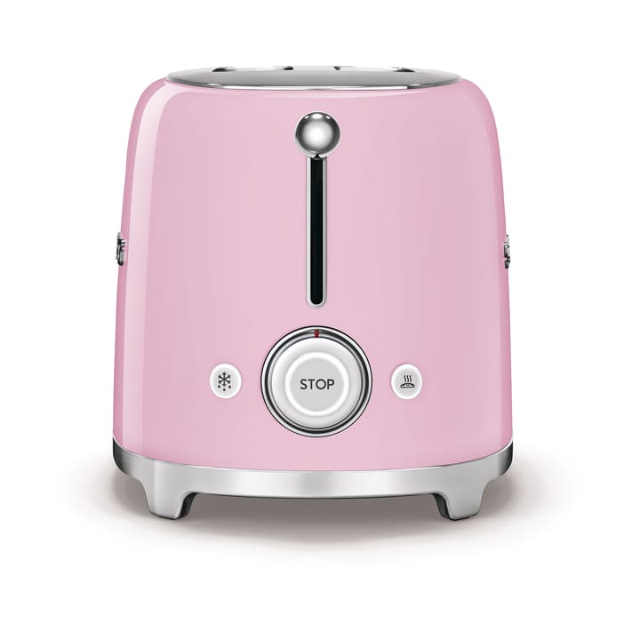 Smeg 50's Style leivänpaahdin 4x2 viipaletta, Rosa Smeg