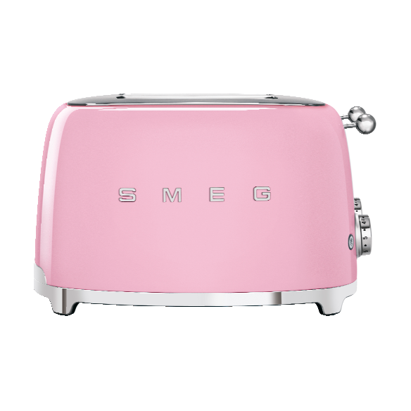 Smeg Smeg 50’s Style leivänpaahdin 4×4 viipaletta Rosa