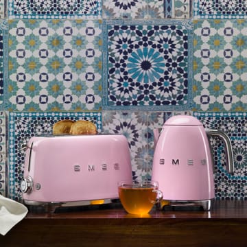 Smeg 50's Style leivänpaahdin 4x4 viipaletta - Rosa - Smeg