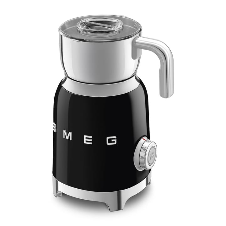 Smeg 50's Style maidonvaahdotin 60 cl, Musta Smeg