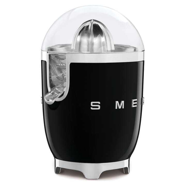 Smeg 50's Style sitruspuristin 70 wattia, Musta Smeg