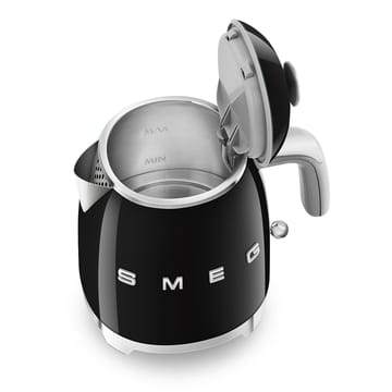 Smeg 50's Style vedenkeitin mini 0,8 L - Musta - Smeg