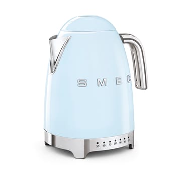 Smeg 50's Style vedenkeitin säädettävällä lämpötilalla 1,7 L - Pastellinsininen - Smeg