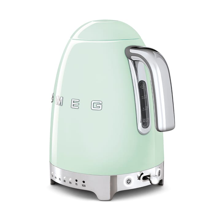 Smeg 50's Style vedenkeitin säädettävällä lämpötilalla 1,7 L, Pastellinvihreä Smeg