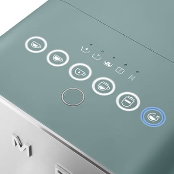 Smeg espressokone säiliöllä automaattinen - Smaragdi - Smeg