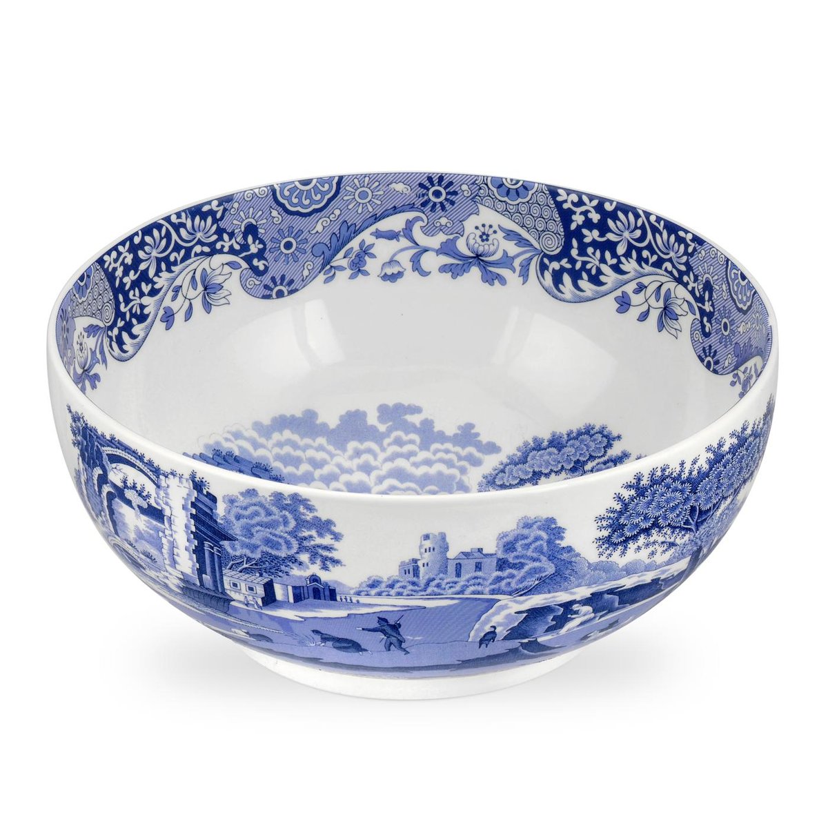 Spode Blue Italian -kulho pyöreä 28 cm