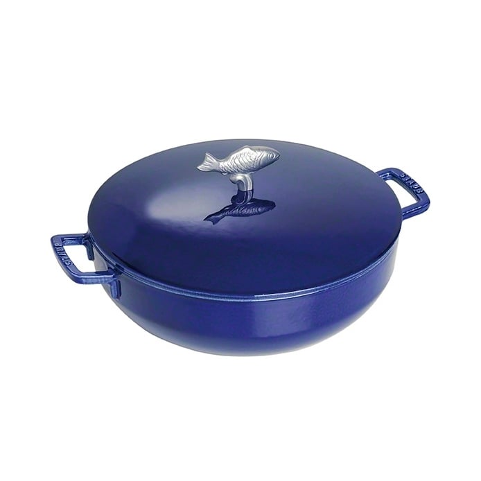 STAUB Staub bouillabaisse valurautapata sininen