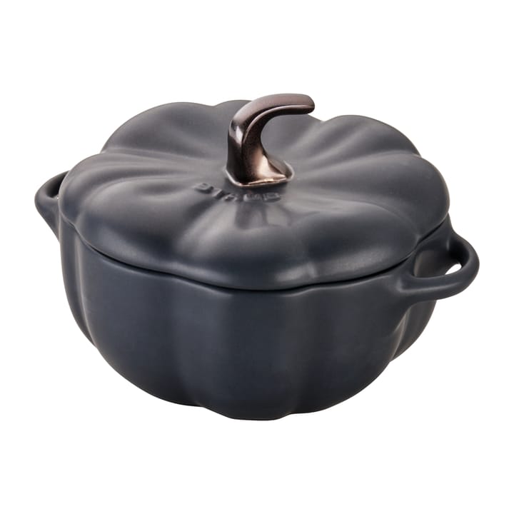 Staub kurpitsapata kivitavara musta - 0,47 l - STAUB