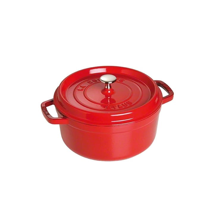 Staub pyöreä pata valurautaa, 3,8 l, punainen STAUB