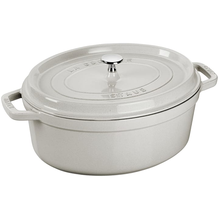 Staub White Truffle -pata, ovaali, 8 l STAUB