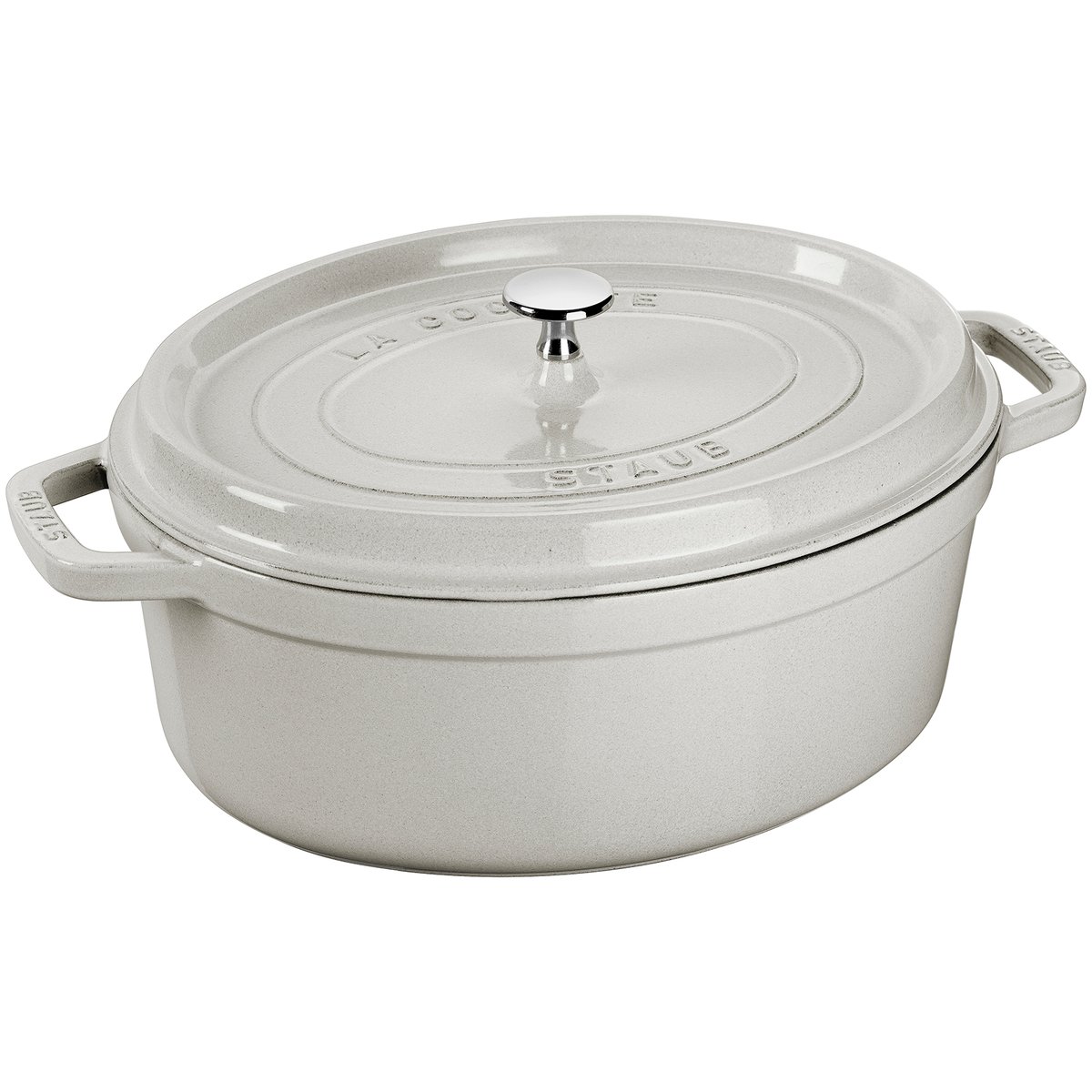 STAUB Staub White Truffle -pata, ovaali 8 l