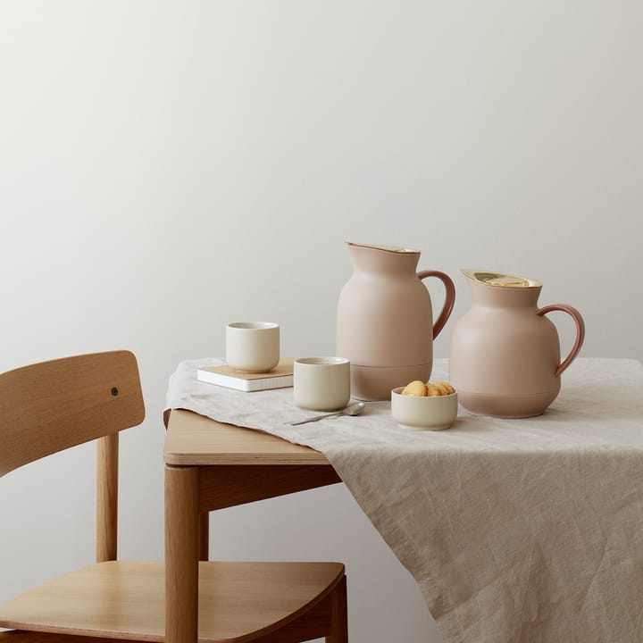 Amphora termoskannu teelle 1 l, Soft peach Stelton