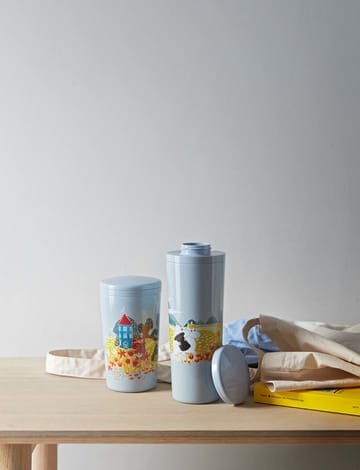 Carrie termosmuki 0,4 L  - Moomin sky - Stelton