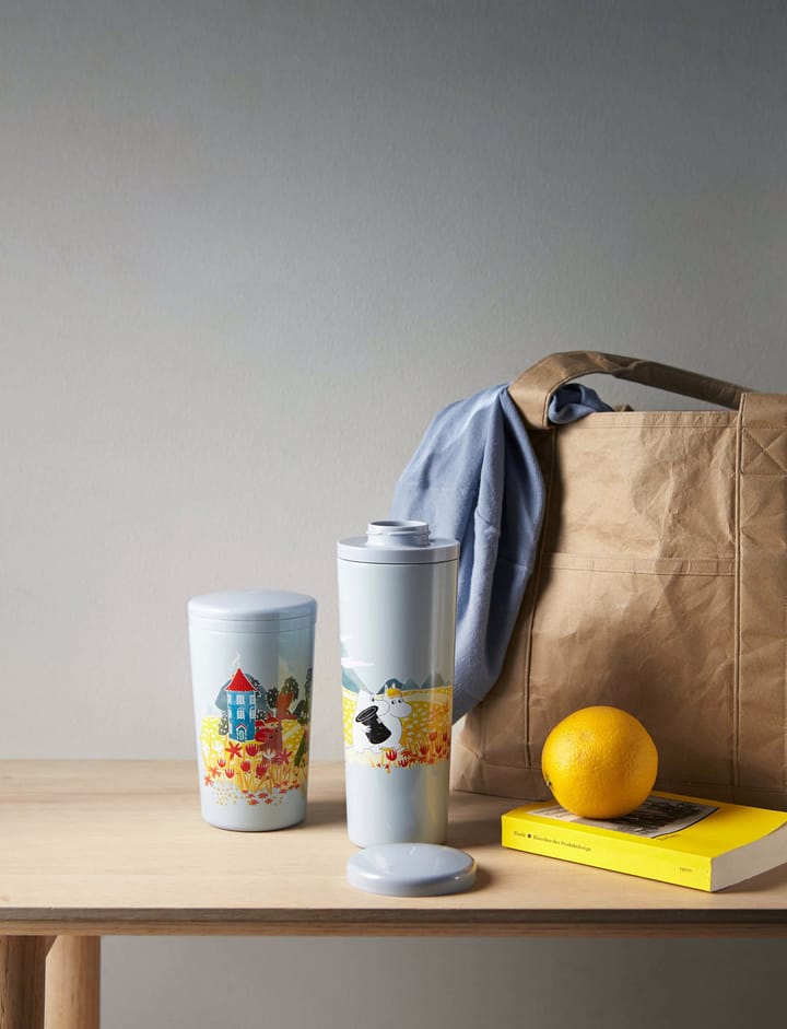 Carrie termosmuki 0,4 L , Moomin sky Stelton