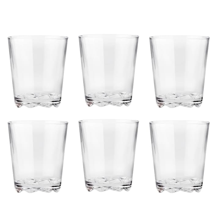 Glacier juomalasi, 6-pakkaus - 25 cl - Stelton