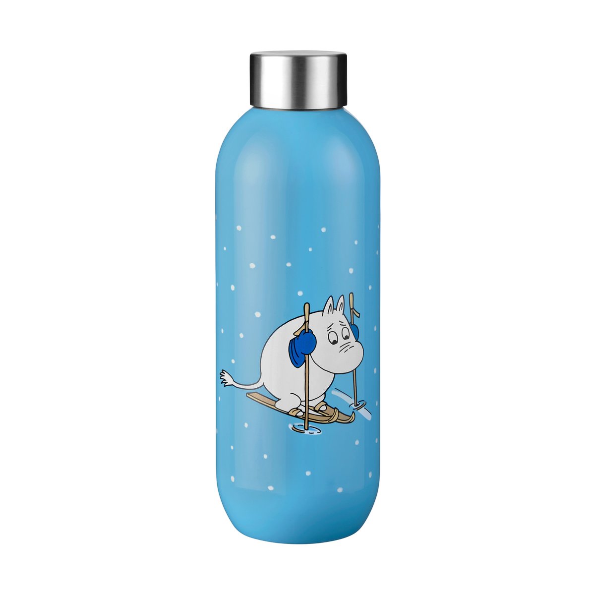 Stelton Keep Cool Moomin termospullo 0,6 l Moomin skiing