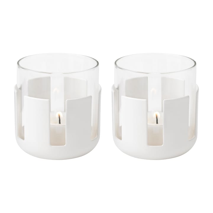 Luna kynttilälyhty 2-pakkaus, Soft white Stelton