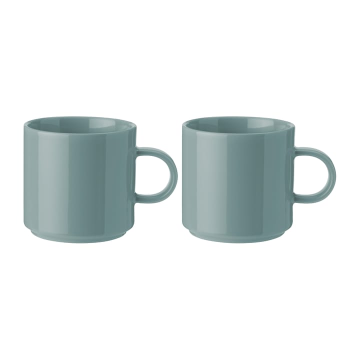 Stelton muki 20 cl 2-pakkaus, Dusty green Stelton