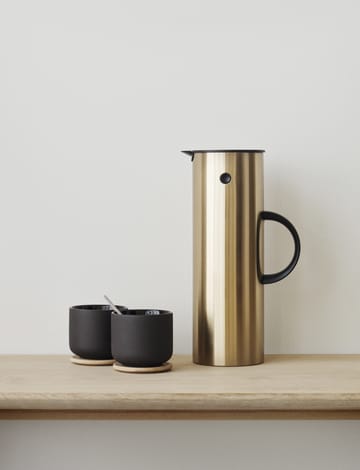 Stelton termoskannu EM77 1 l - Brushed brass - Stelton