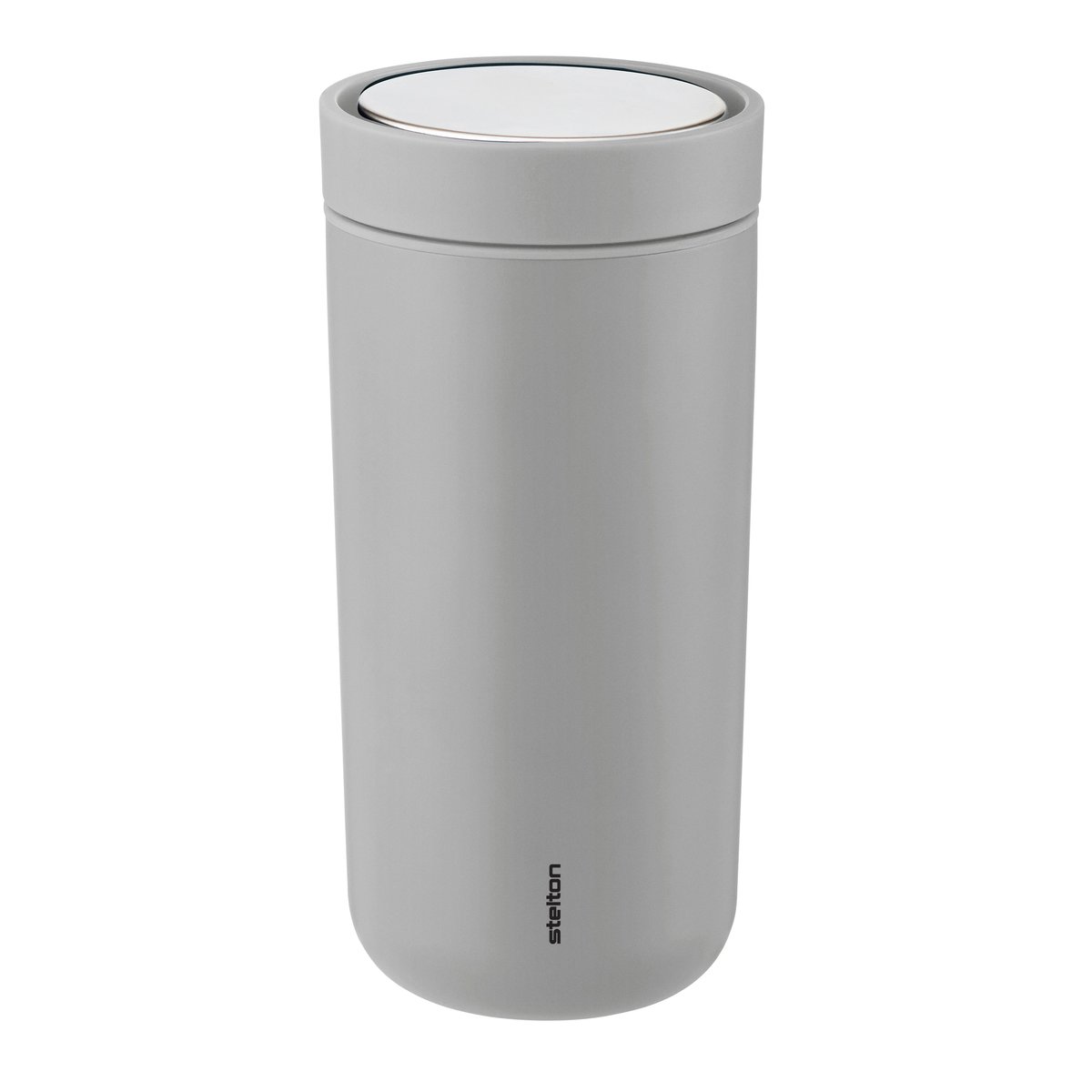 Stelton To Go Click muki 0,4 l Mat light grey