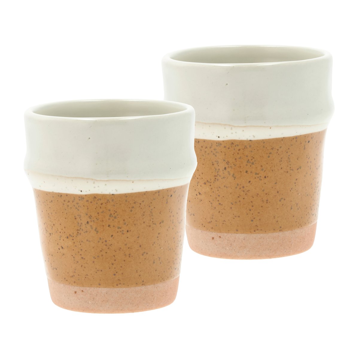 Villa Collection Evig espressokuppi 10 cl 2-pakkaus Amber-creme