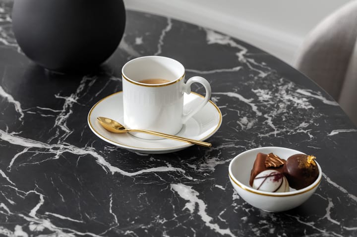 Château Septfontaines -espressolautanen Ø 12,5 cm, Valkoinen-kulta Villeroy & Boch