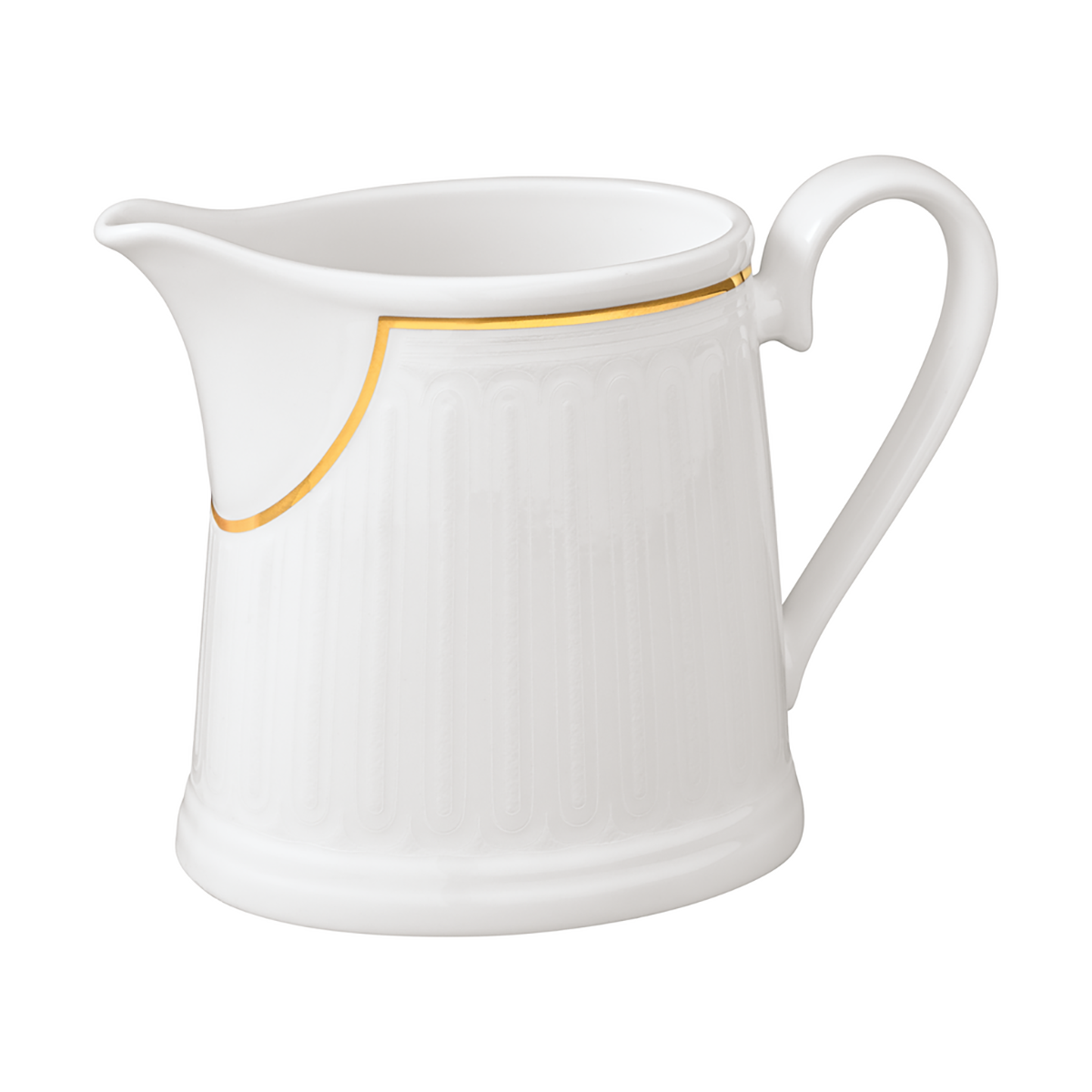 Villeroy & Boch Château Septfontaines -maitokannu 25 cl Valkoinen-kulta