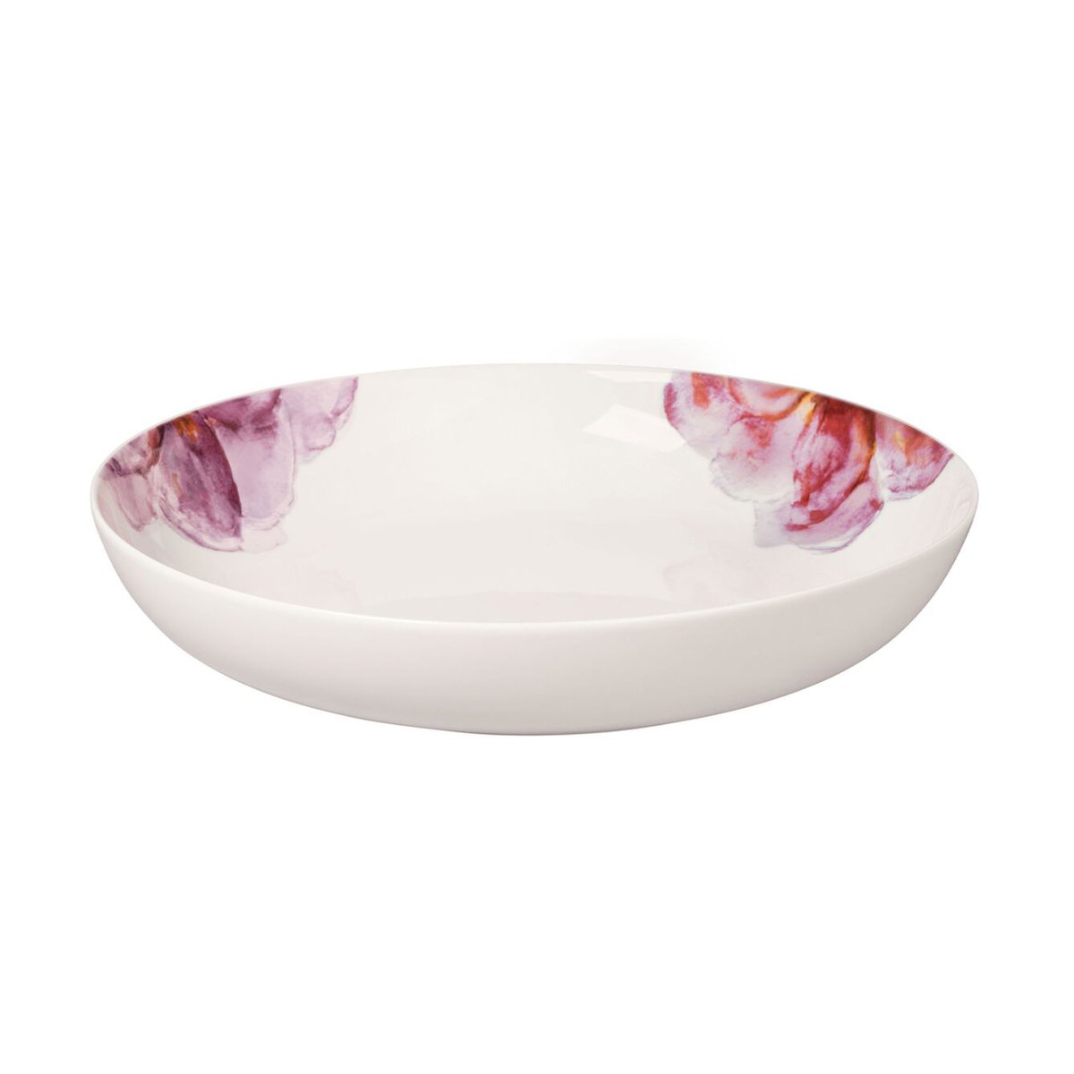 Villeroy & Boch Rose Garden -salaattikulho Ø 38 cm Valkoinen