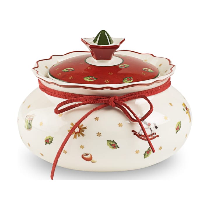 Toy´s Delight purkki kannella S 0,45 L, Valko-punainen Villeroy & Boch