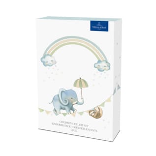 Walk like an Elephant lasten aterimet 4 kpl - Ruostumaton teräs - Villeroy & Boch