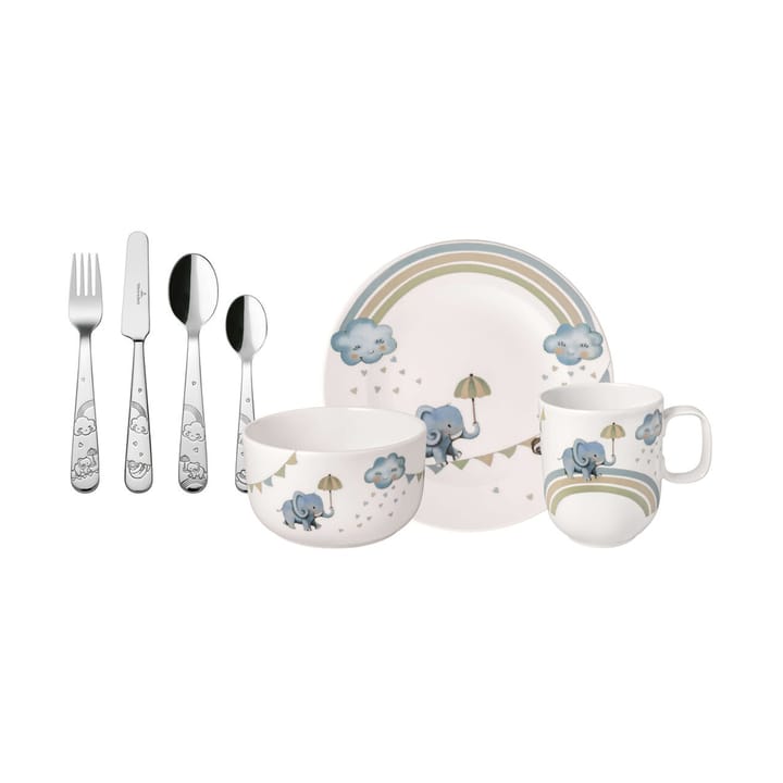 Walk like an Elephant lastenastiasto ja aterimet, 7 kpl Villeroy & Boch