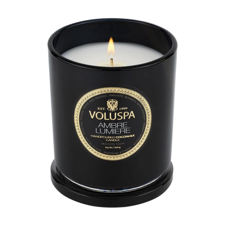 Classic Maison Noir tuoksukynttilä 60 tuntia, Ambre Lumiere Voluspa