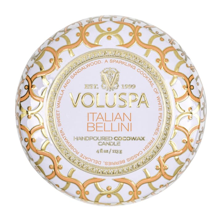 Maison Blanc Mini Tin tuoksukynttilä 25 tuntia, Italian Bellini Voluspa