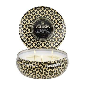 Maison Noir 3-wick Tin tuoksukynttilä 40 tuntia - Freesia Clementine - Voluspa