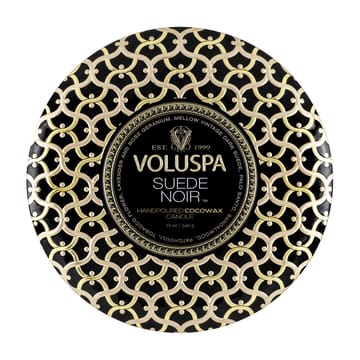 Maison Noir 3-wick Tin tuoksukynttilä 40 tuntia - Suede Noir - Voluspa