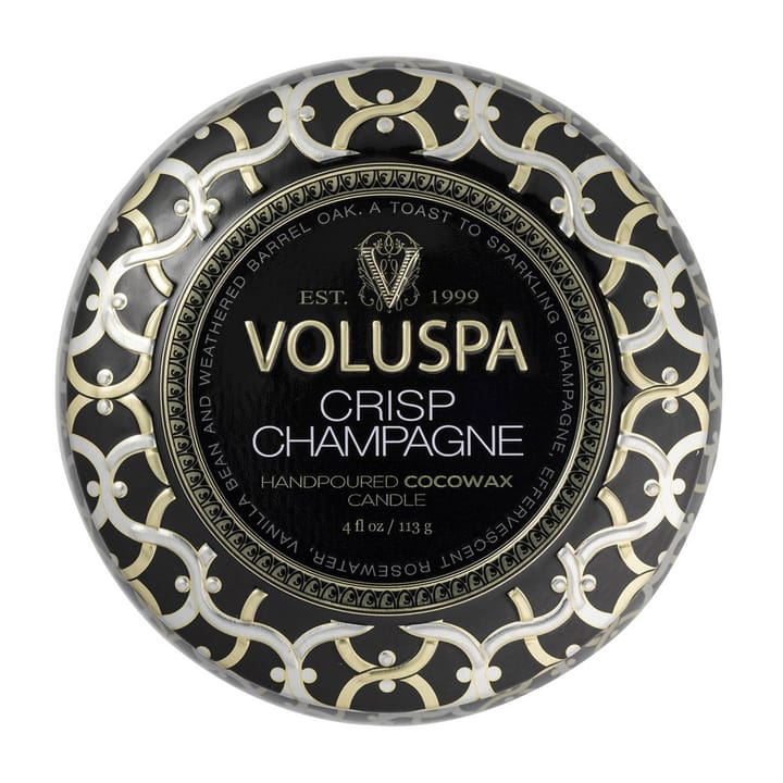 Maison Noir Mini Tin tuoksukynttilä 25 tuntia, Crisp Champagne Voluspa