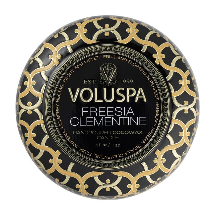 Maison Noir Mini Tin tuoksukynttilä 25 tuntia, Freesia Clementine Voluspa