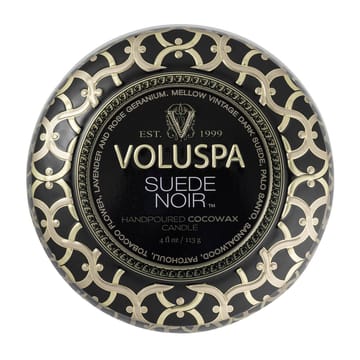 Maison Noir Mini Tin tuoksukynttilä 25 tuntia - Suede Noir - Voluspa