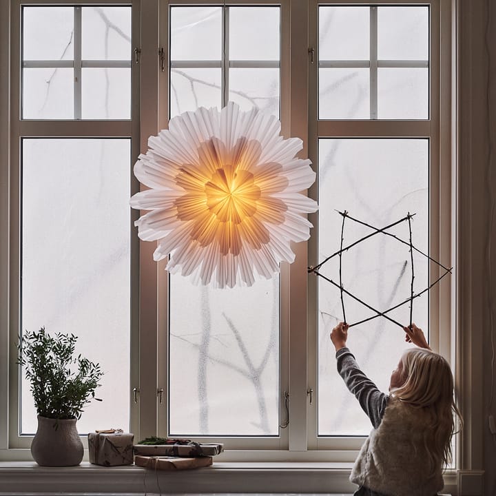 Snöblomma joulutähti, 68 cm Watt & Veke