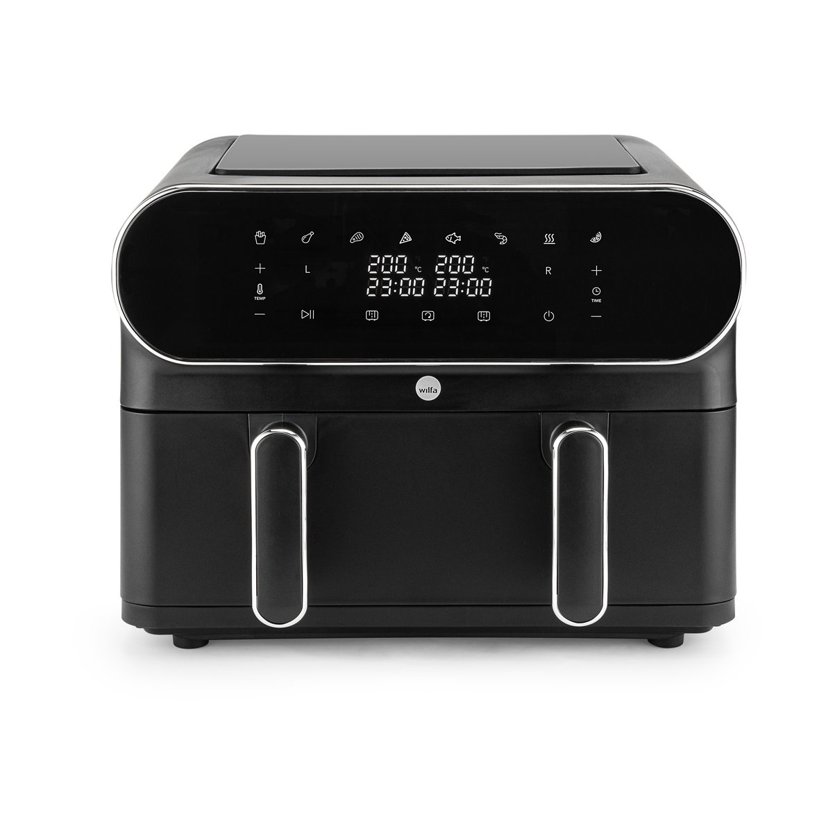 Wilfa AF-2×50 dual zone airfryer 11 L Musta