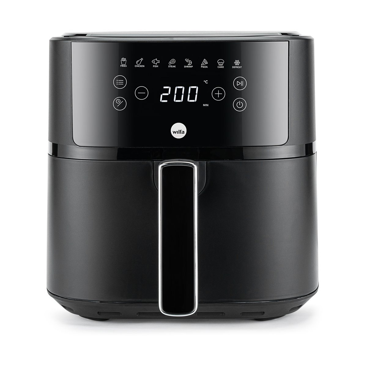 Wilfa AF-60B daily airfryer 6 L Musta