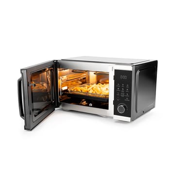 MAC-25S multioven 3-in-1 mikroaaltouuni - Musta-hopea - Wilfa